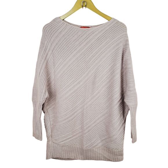 Jennifer Lopez Sweaters - Jennifer Lopez Women Sweater Tunic Dolman Sleeve Size L Pink